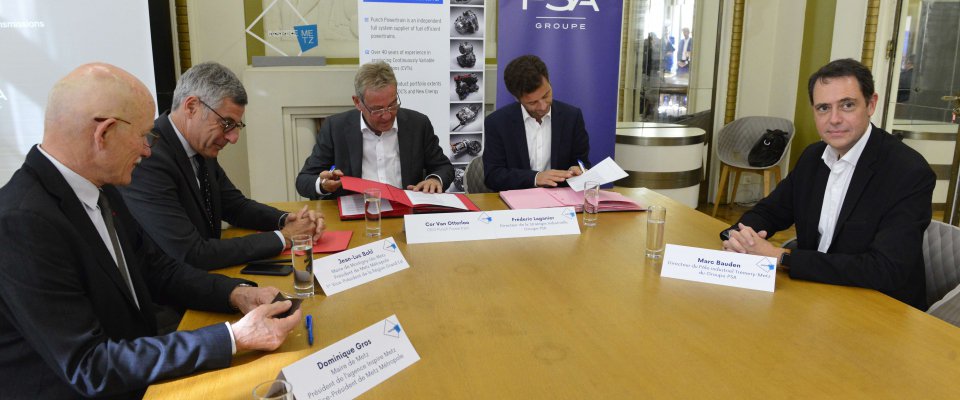 PSA kündigt Investitionen in Höhe von 82 Millionen Euro für das Werk Metz-Borny an