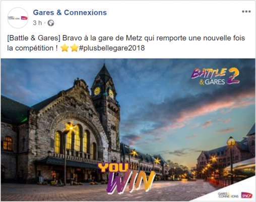 Metz zum zweiten Mal infolge zum „schönsten Bahnhof Frankreichs“ gekürt