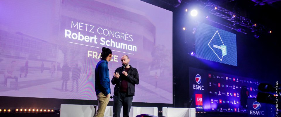 The ESWC is moving to Metz for 3 years !