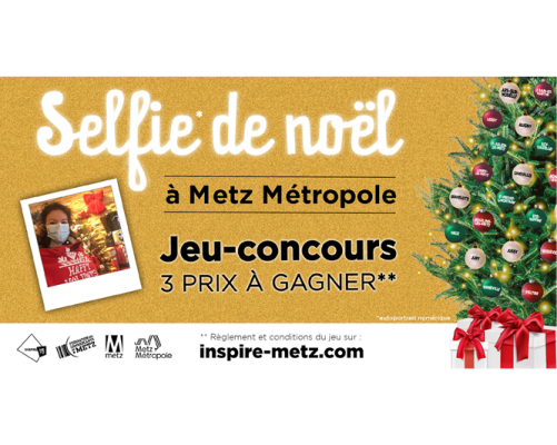 Selfie de Noël à Metz Métropole : jeu-concours